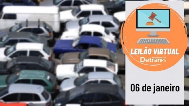 Dia do Solteiro: Leilão virtual do DetranRS na quarta, dia 6, oferta mais de 400 itens de Centros de Remoção e Depósito do Litoral